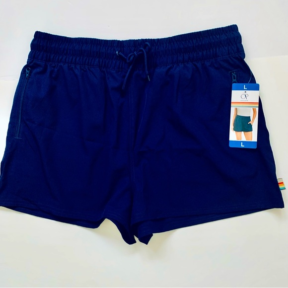 Ocean Pacific OP Shorts NWT Board Swim Shorts Navy Blue Size Large - Picture 2 of 9